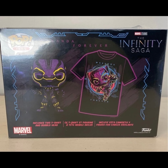 Black Panther Funko Set - Picture 3 of 7